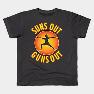 Suns Out Guns Out Kids T-Shirt